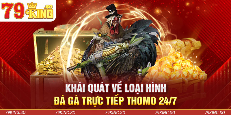 Khái quát về loại hình đá gà trực tiếp Thomo 24/7